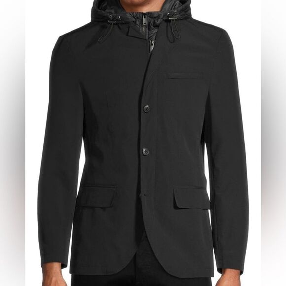 Hörst hybrid Jacket with Removable Hooded Bib black size XXL - Picture 1 of 15